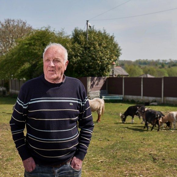 Older man farming Roscommon Dementia Alliance